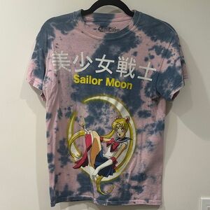 Sailor Moon tie dye t-shirt